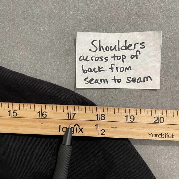 Laura Ashley Womens Size Large Black Embellished Denim Jacket Mobwife Glam Biker - Picture 10 of 10